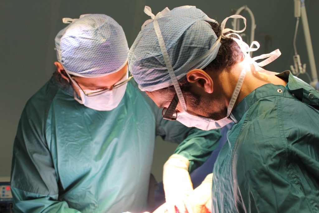 Chirurgo sala operatoria